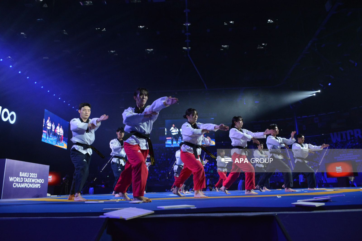 Bakıda taekvondo üzrə dünya çempionatının açılış mərasimi keçirilib - YENİLƏNİB  - FOTOLENT 