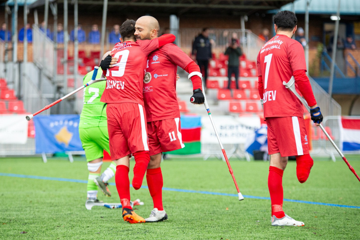 Amputant futbolçulardan ibarət milli komandamız Avropa çempionatının finalında 