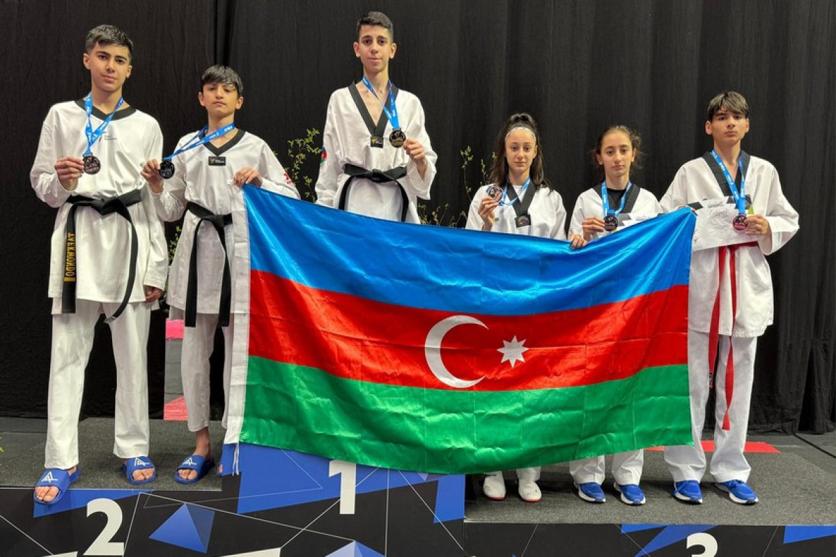 Taekvandoçularımız Prezident kubokunda 6 medal qazanıb