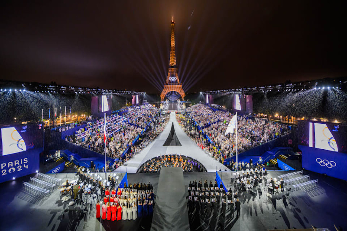 Paris Olimpiadasının bağlanış mərasimi keçirilib