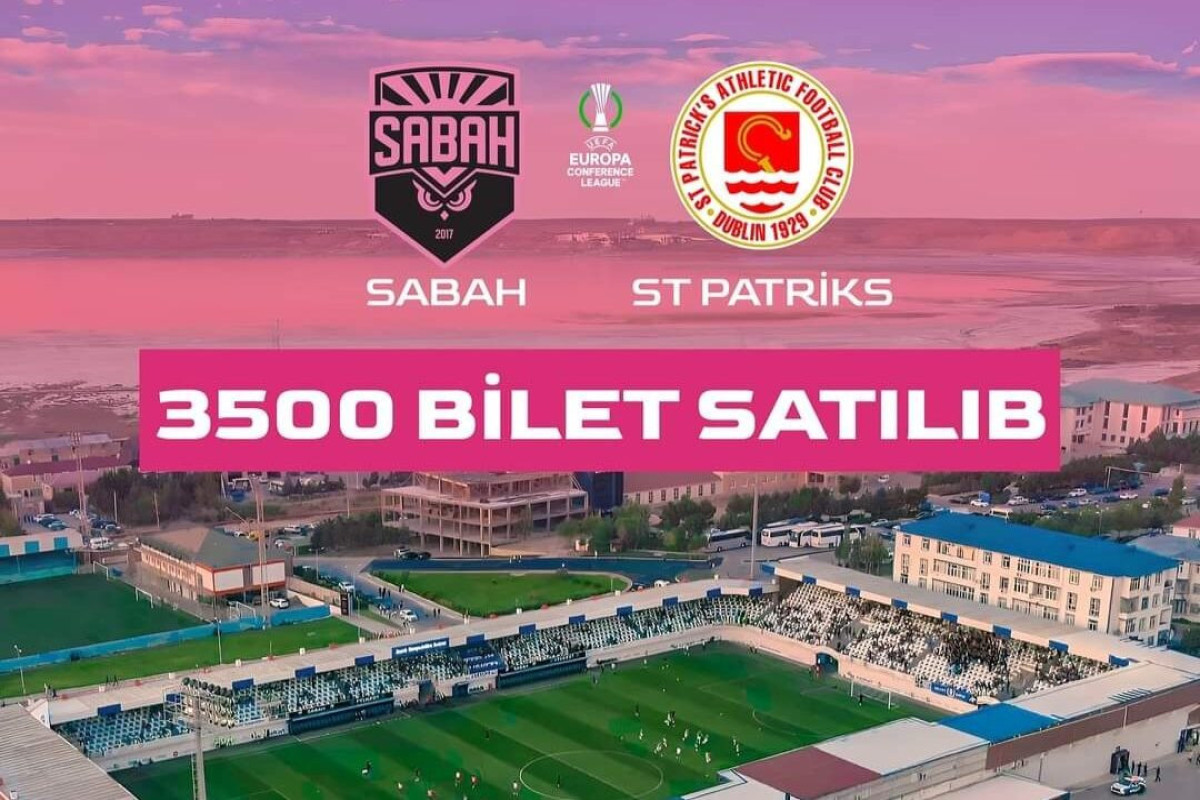 “Sabah” – “Sent Patriks Atletik” oyununa 3500 bilet satılıb