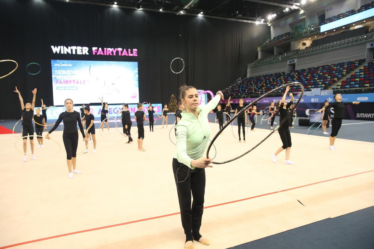 Milli Gimnastika Arenasında master klass keçirilib