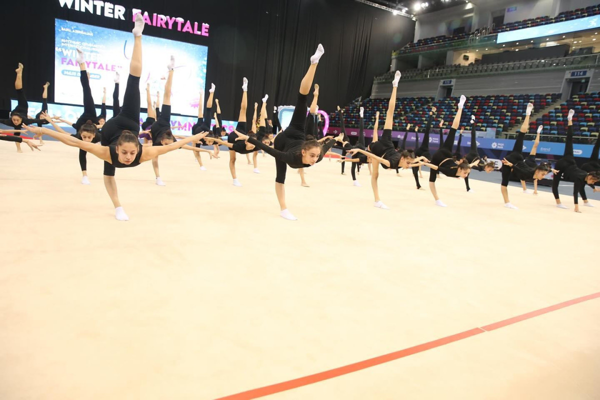 Milli Gimnastika Arenasında master klass keçirilib