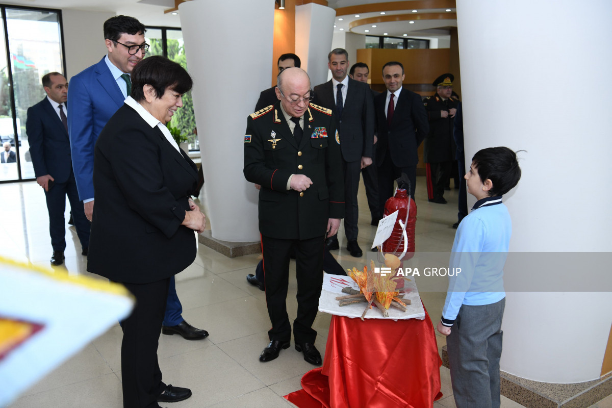 “Fövqəladə hallar uşaqların gözü ilə” XII Respublika uşaq yaradıcılıq müsabiqəsinin qalibləri mükafatlandırılıb - FOTO 