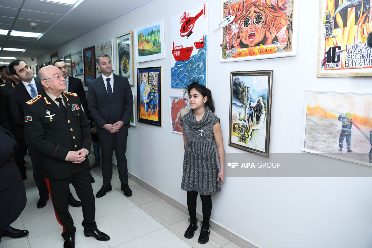 “Fövqəladə hallar uşaqların gözü ilə” XII Respublika uşaq yaradıcılıq müsabiqəsinin qalibləri mükafatlandırılıb - FOTO 