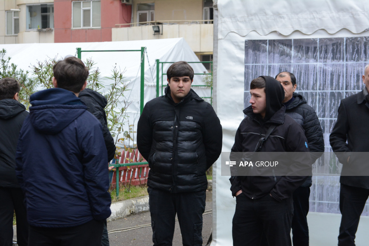 Təyyarə qəzasında həlak olan 13 yaşlı futbolçu ilə vida mərasimi keçirilib - FOTO 