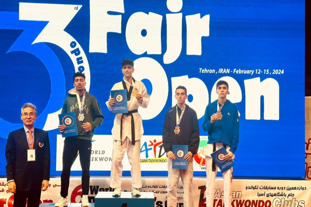 Taekvondoçumuz İranda bürünc medal qazandı