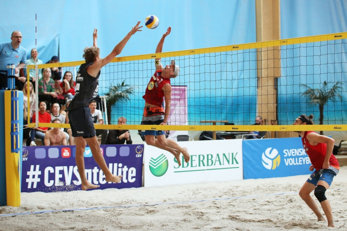 Çimərlik voleybolu üzrə ölkə çempionatının ilk günü geridə qaldı