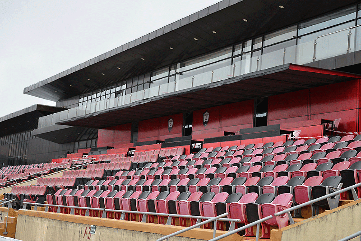 Qəbələ şəhər stadionu millimizin oyununa hazırdır  - FOTO 