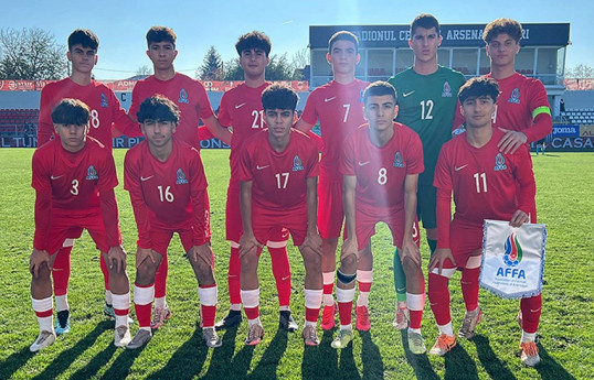 U-17 yığmamız da rəqibinə məğlub olub