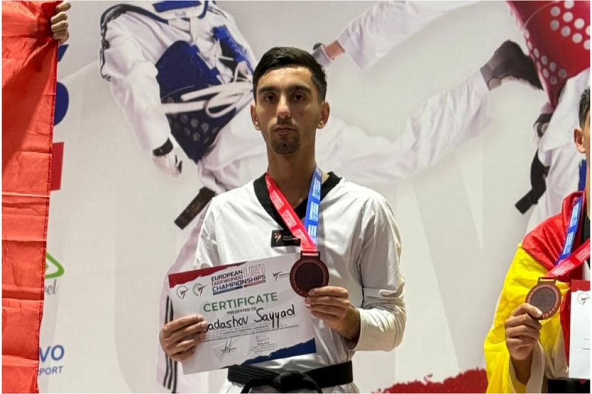 Taekvondoçumuz Avropa çempionatında üçüncü olub