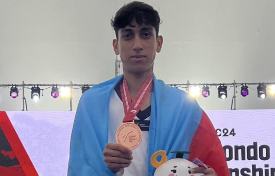 Taekvondoçumuz dünya çempionatında bürünc medal qazanıb