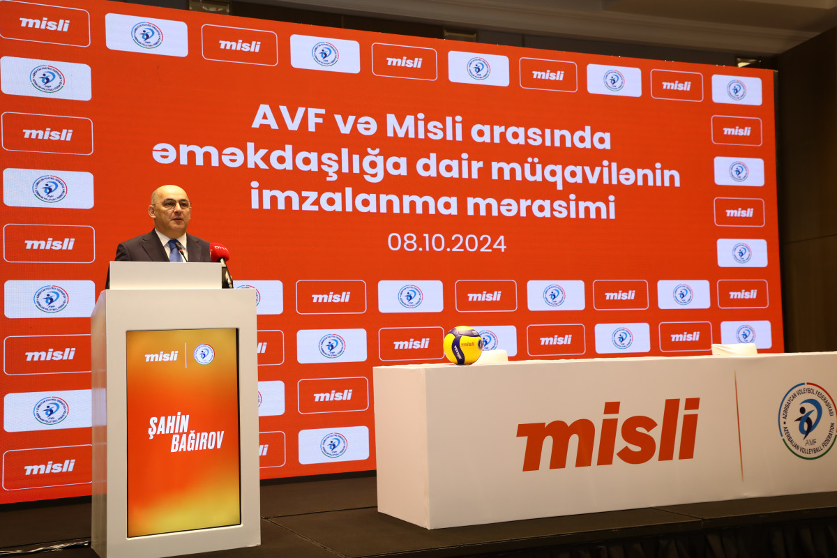 "Misli"dən voleybola böyük dəstək – AVF ilə müqavilə imzalandı