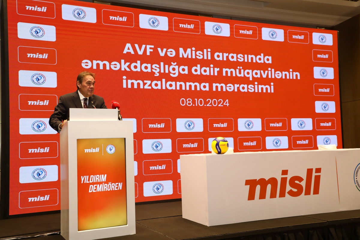 "Misli"dən voleybola böyük dəstək – AVF ilə müqavilə imzalandı