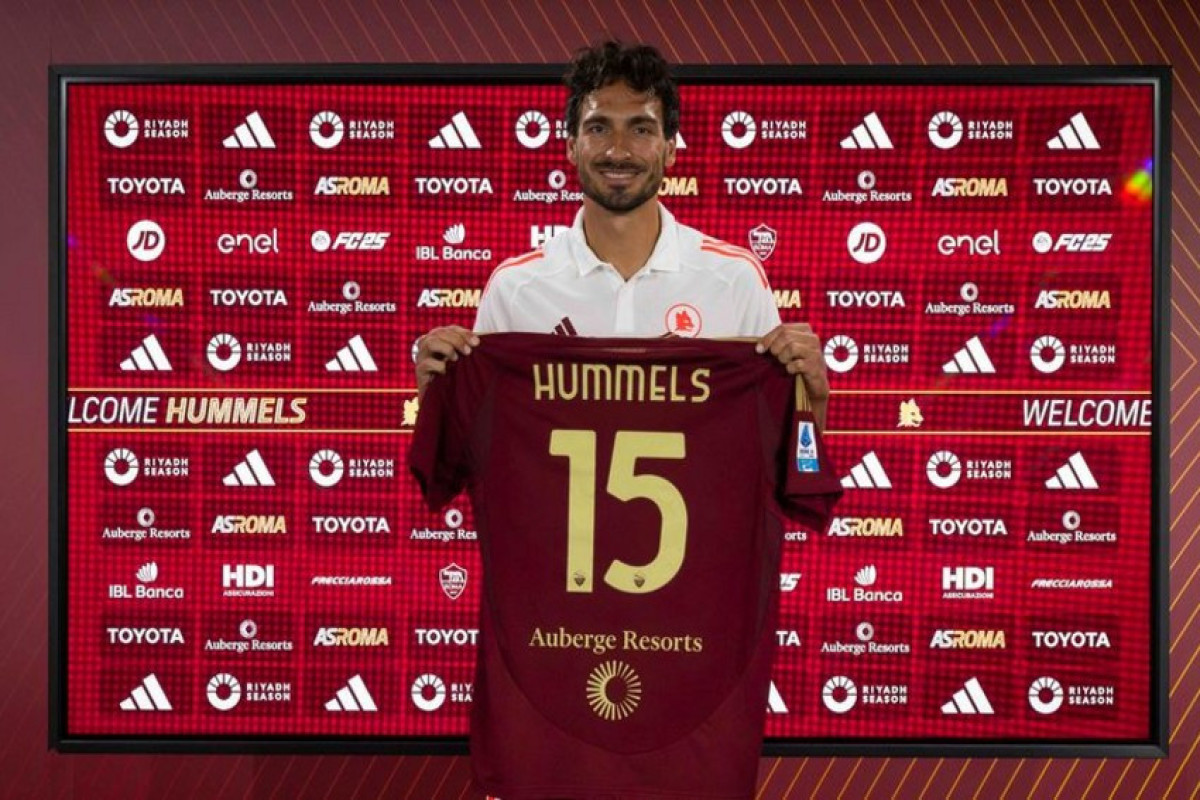 Mats Hummels "Roma"da  - RƏSMİ 