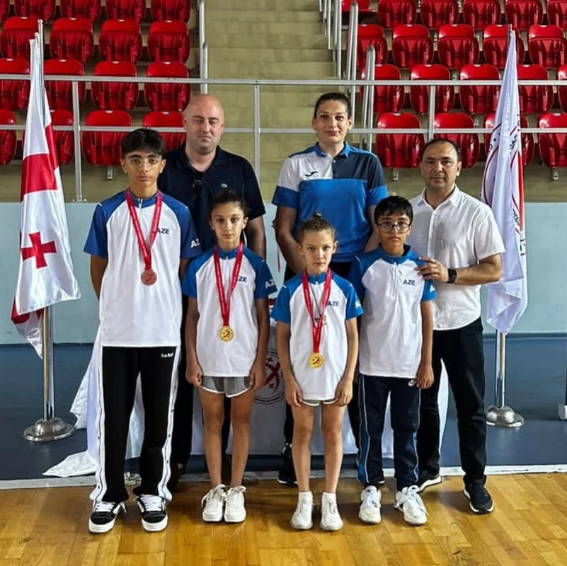 Taekvondoçularımız beynəlxalq turniri 3 medalla başa vurublar - FOTO 