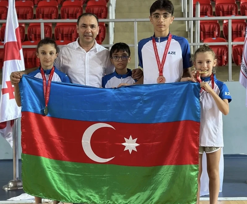 Taekvondoçularımız beynəlxalq turniri 3 medalla başa vurublar - FOTO 