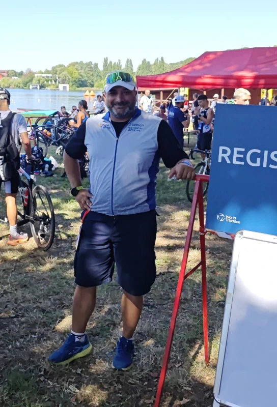Beynəlxalq triatlon yarışında ilk azərbaycanlı hakim - FOTO 
