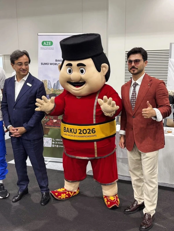 Yaponiya “Sumo Expo 2025”də Bakıda keçiriləcək dünya çempionatının təqdimatı baş tutub - FOTO 