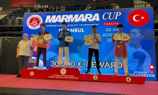 İdmançımız beynəlxalq turnirin qalibi olub