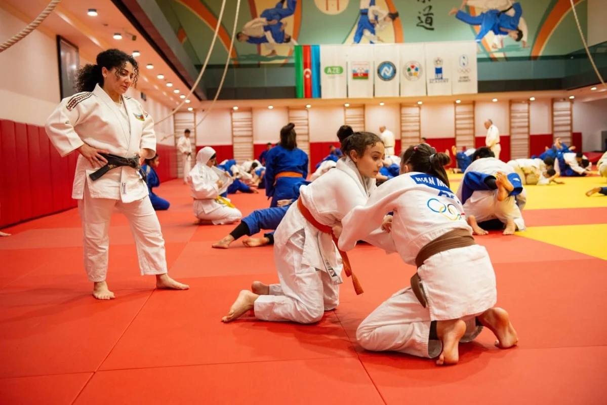 Bakıda yeniyetmə cüdoçular üçün təlim-məşq toplanışına start verilib - FOTO 