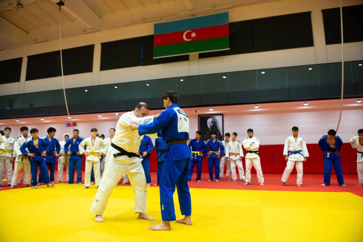 Bakıda yeniyetmə cüdoçular üçün təlim-məşq toplanışına start verilib - FOTO 