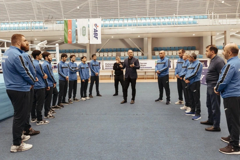ABF rəhbərliyi dünya çempionatından öncə milli üzvləri ilə görüşüb