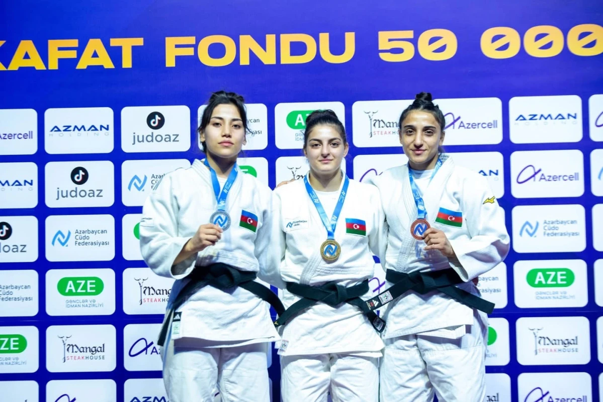 Cüdo üzrə ölkə çempionatında fərdi mübarizələr başa çatıb - FOTO 