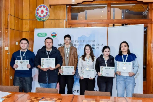 Şahmat üzrə Azərbaycan çempionatına yekun vurulub