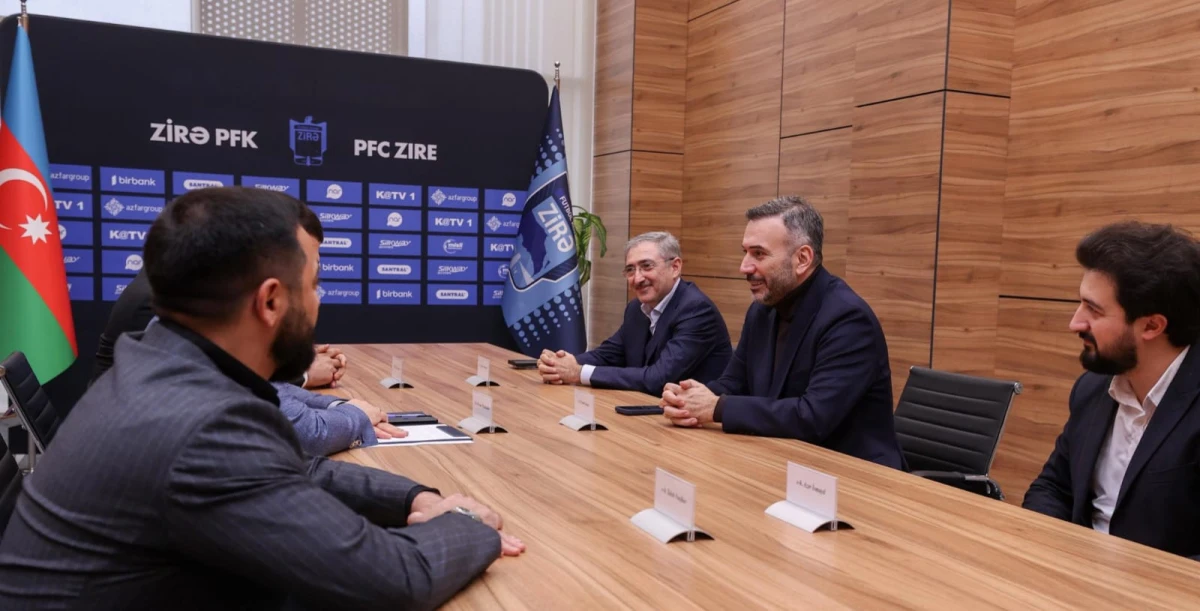 Ertem Şener "Zirə"nin qonağı olub - FOTO 