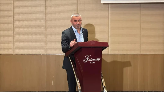 Qurban Qurbanov mükafatlandırılıb  - FOTO 