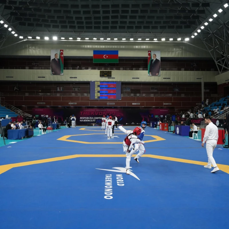 Taekvondo üzrə ölkə birinciliyinə start verilib - FOTO 