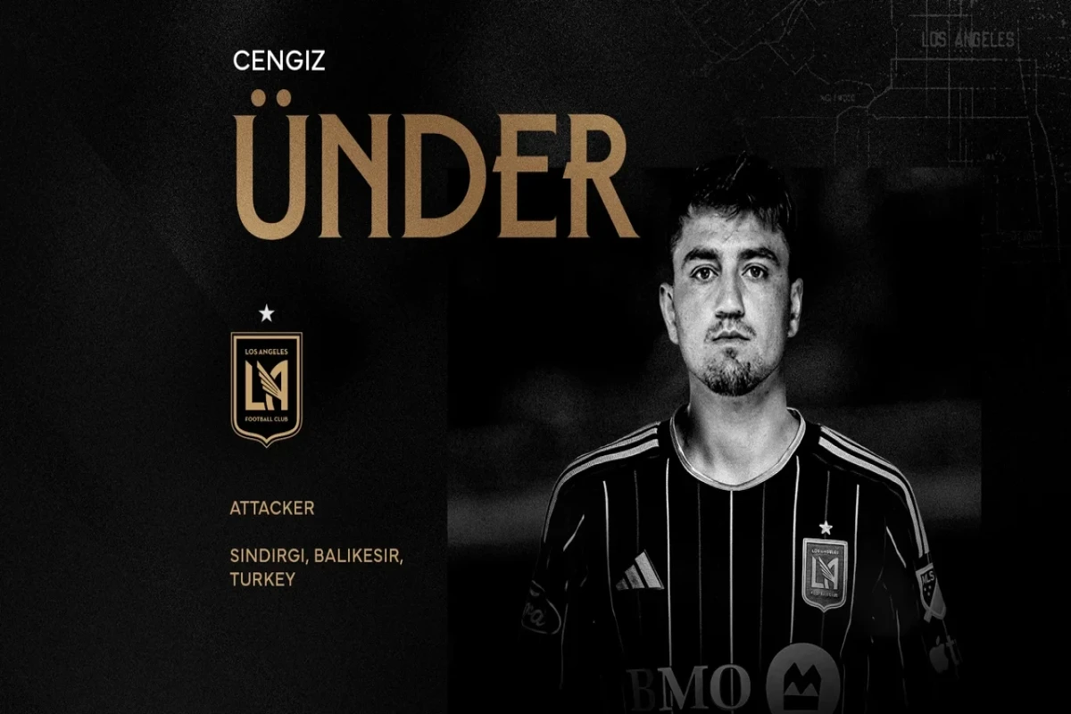 Cengiz Ünder "Los Anceles"də - RƏSMİ 