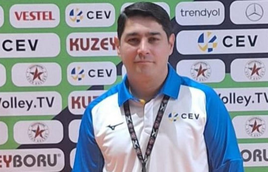 Azərbaycanın voleybol hakimi beynəlxalq oyuna təyinat alıb