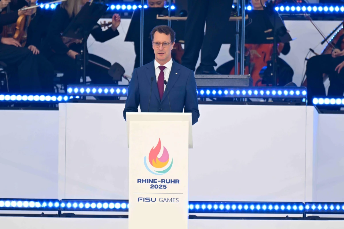 Almaniyada Ümumdünya Yay Universiadasının açılış mərasimi keçirilib - FOTO 