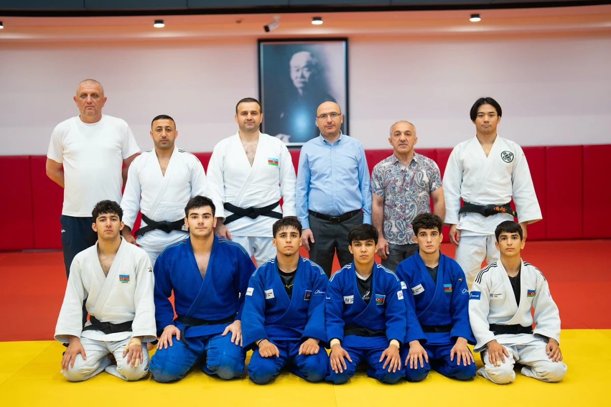 EYOF-da iştirak edəcək cüdoçularla görüş keçirilib - FOTO 