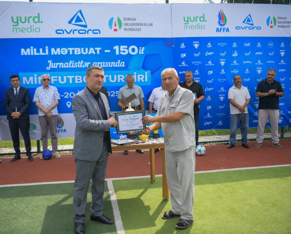 Şamaxıda "Milli Mətbuat – 150" minifutbol turniri start götürüb - FOTO 