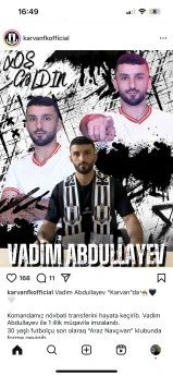 Vadim Abdullayev “Karvan”da - RƏSMİ 