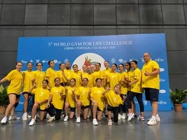 Gimnastlarımız Portuqaliyada ikinci yerə çıxıblar - FOTO 