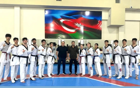 Taekvondoçularımızın iştirakı ilə açıq dairəvi döyüş məşqləri keçirilib