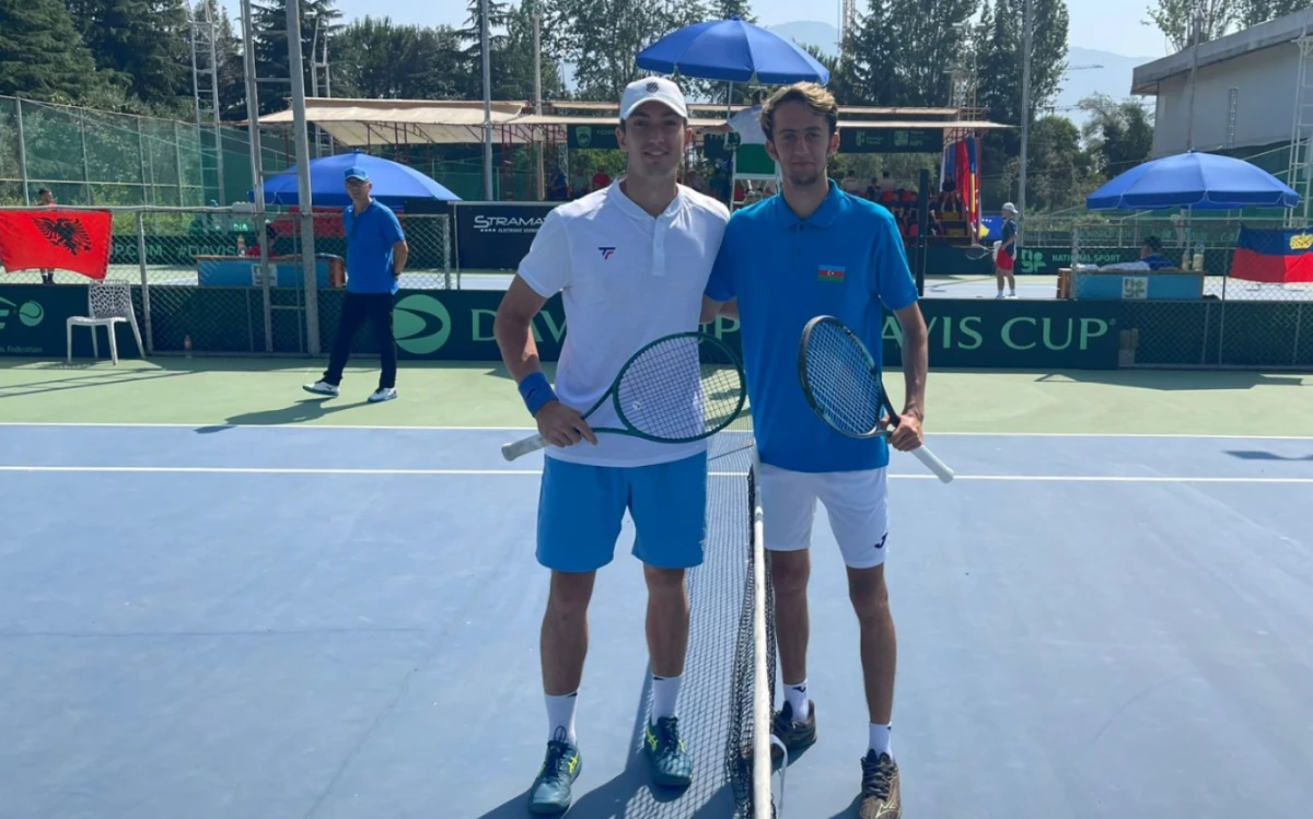 Tennisçilərimiz “Davis Cup”a qələbə ilə başlayıb