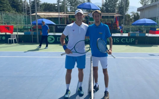 Tennisçilərimiz “Davis Cup”a qələbə ilə başlayıb