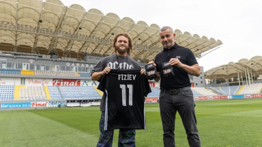 Rafael Fiziev “Qarabağ”ın bazasında