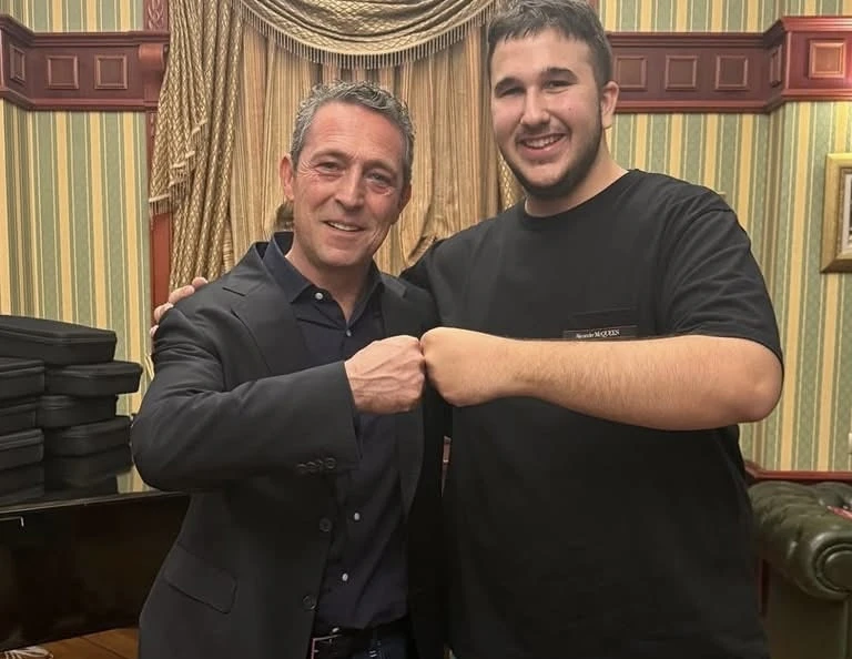 “Fənərbaxça”nın prezidenti Bakıda