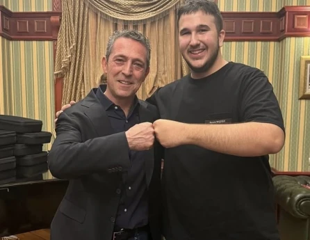 “Fənərbaxça”nın prezidenti Bakıda