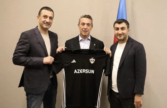“Fənər”in prezidenti Bakıda - ”Qarabağ”ı ziyarət etdi  - FOTO 