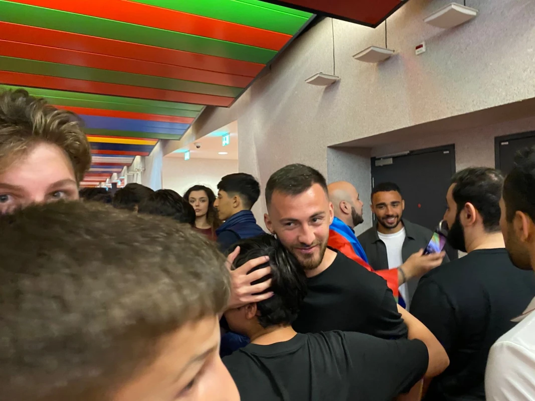 “Qarabağ”ın futbolçuları “UFC Fight Night”da - FOTO 
