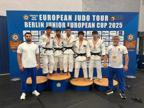 Cüdoçularımızdan Avropa Kubokunda 5 medal