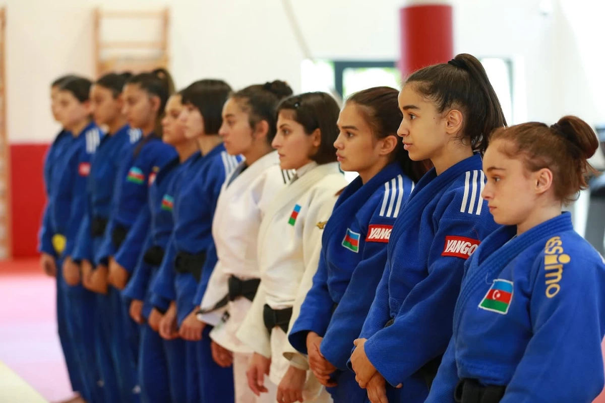 Avropa çempionatında iştirak edəcək cüdoçularla görüş keçirilib - FOTO 