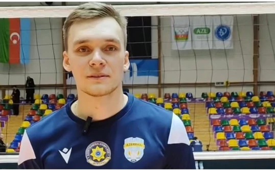 "Azərreyl" voleybolçusu ilə müqavilə müddətini uzadıb